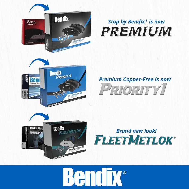 Bendix Priority1 CFC1075 Ceramic Front Brake Pads for Select Models Buick Allure, LaCrosse, Terraza, Chevrolet Uplander, Mobility Ventures MV-1, Pontiac Grand Prix, Montana, Saturn Relay, VPG MV-1 - Image 3